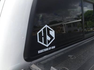 HeadStrong Off-Road Decals Stickers Swag apparel